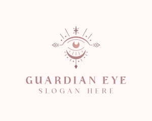 Spiritual Boho Eye logo design