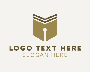 Book Pen Calligraphy logo