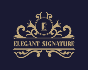 Florist Boutique Event logo design