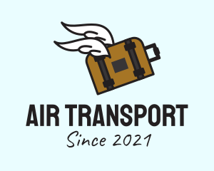 Wing Luggage Bag  logo design