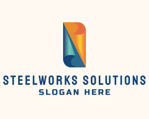 Industrial Metallic Fabrication  logo design