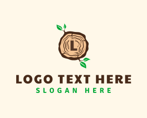 Bark - Wood Tree Log logo design
