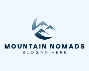 Moon Mountain Camping logo design