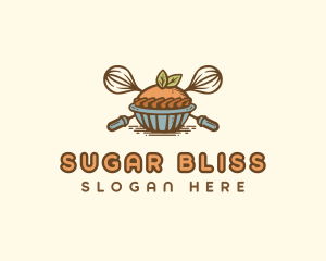 Sweet Baking Pie  logo design