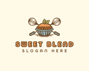 Sweet Baking Pie  logo design