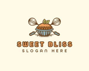 Sweet Baking Pie  logo design