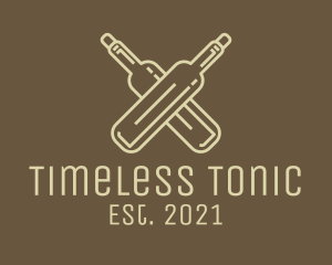 Minimalist Liquor Bottles logo