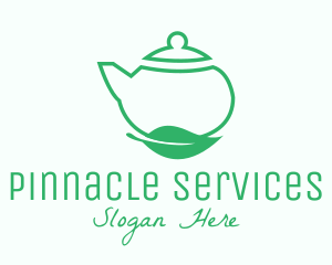 Organic Tea Teapot logo