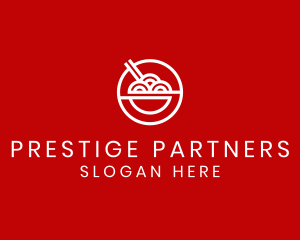 Oriental Ramen Food Stall  logo design