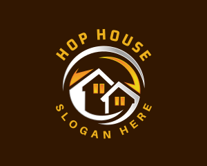 House Realty Contractor logo design