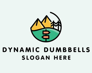 Outdoor Park Mountain Camp Logo