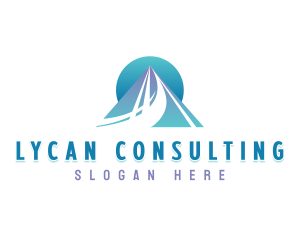 Pyramid Marketing Consultant logo design