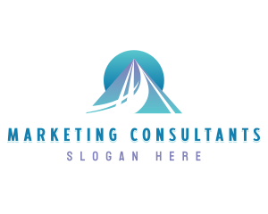 Pyramid Marketing Consultant logo design