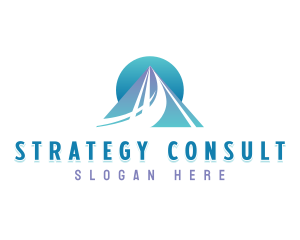 Pyramid Marketing Consultant logo design