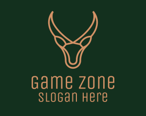 Gazelle Antler Monoline Logo