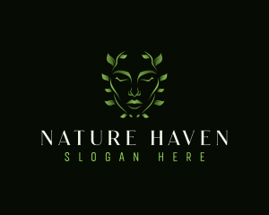 Natural Face Beauty logo design