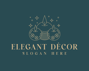 Decor Souvenir Candle logo design