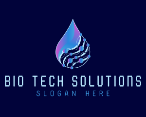 Droplet Tech Network logo design