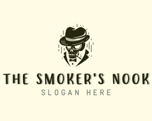Skull Gentleman Smoker logo