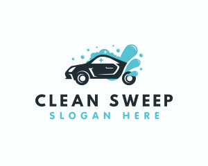 Car Wash Cleaning logo design