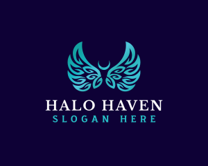 Wings Angel Halo logo