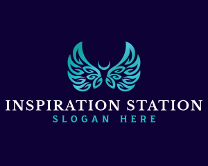 Wings Angel Halo logo