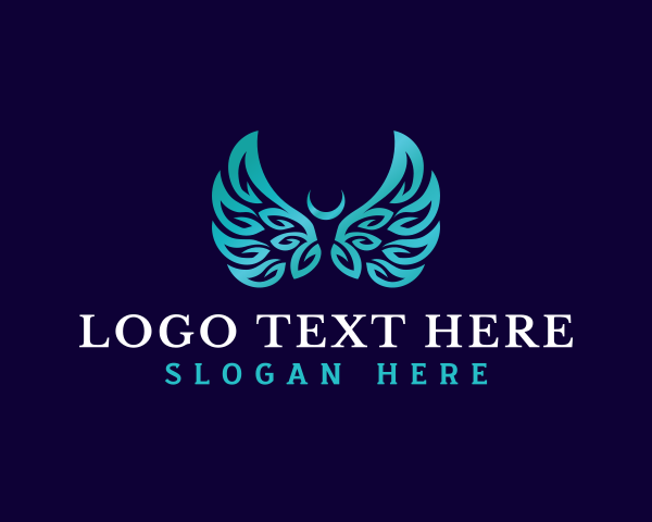 Angel logo example 2