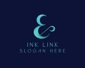 Upscale Ampersand Business logo design