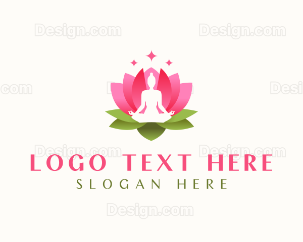 Lotus Yoga Meditation Logo