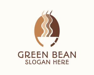 Coffee Bean Mug logo design