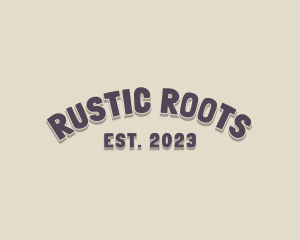 Generic Rustic Company logo design