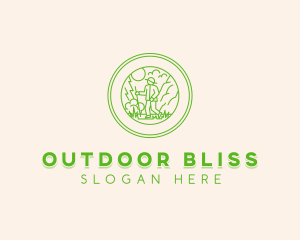 Mountain Trail Hiker logo design