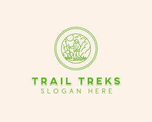 Mountain Trail Hiker logo design