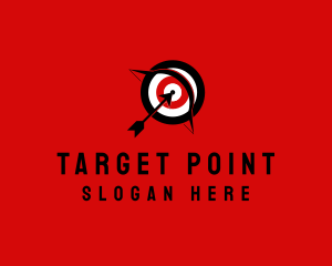 Arrow Archery Target logo design