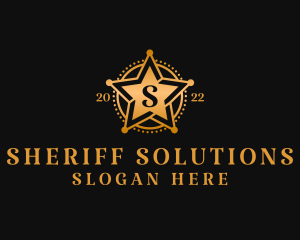 Cowboy Officer Sheriff  logo