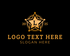Cowboy Officer Sheriff  logo