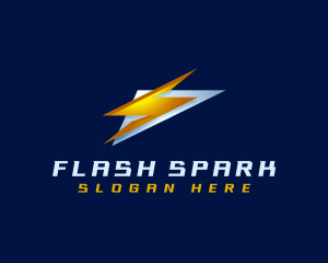 Lightning Bolt Zap logo