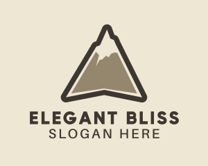 High Mountain Peak Logo