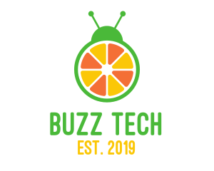 Orange Fruit Bug logo