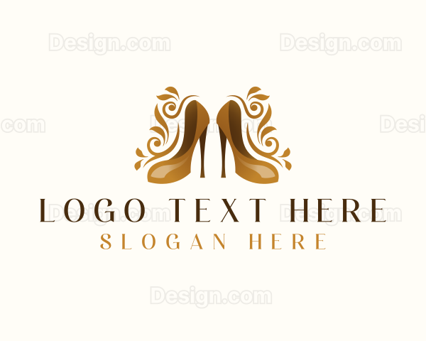 Elegant Shoe Boutique Logo