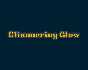 Magical Glow Aesthetic logo design