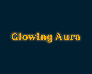 Magical Glow Aesthetic logo design