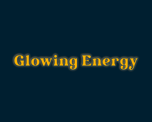 Magical Glow Aesthetic logo design