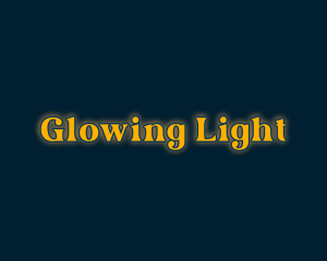 Magical Glow Aesthetic logo design