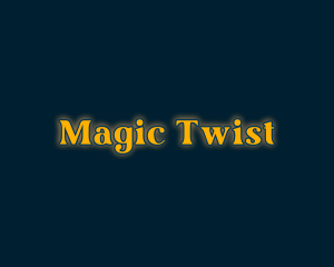 Magical Glow Aesthetic logo design