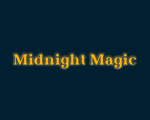 Magical Glow Aesthetic logo design