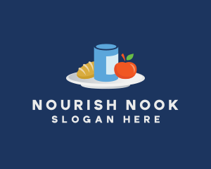 Meal Food Plate Grocery logo