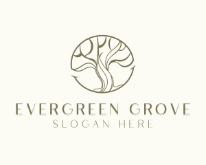 Tree Environment Wellness logo design