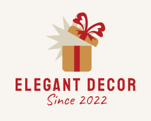 Christmas Gift Boutique  logo design