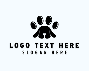 Dog Pet Grooming logo